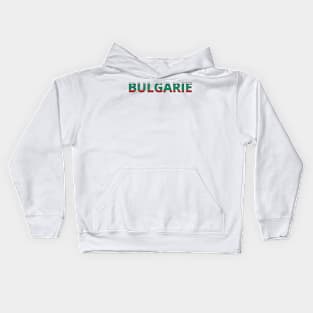 Drapeau Bulgarie Kids Hoodie